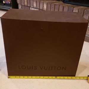 Louis Vuitton Box.. with shopping bag...